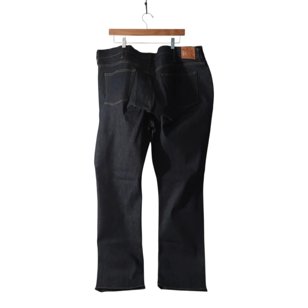 J.Crew 770 Straight Fit Jeans 44x34 Dark‎ Rinse Wash Denim Classic Mens Straight